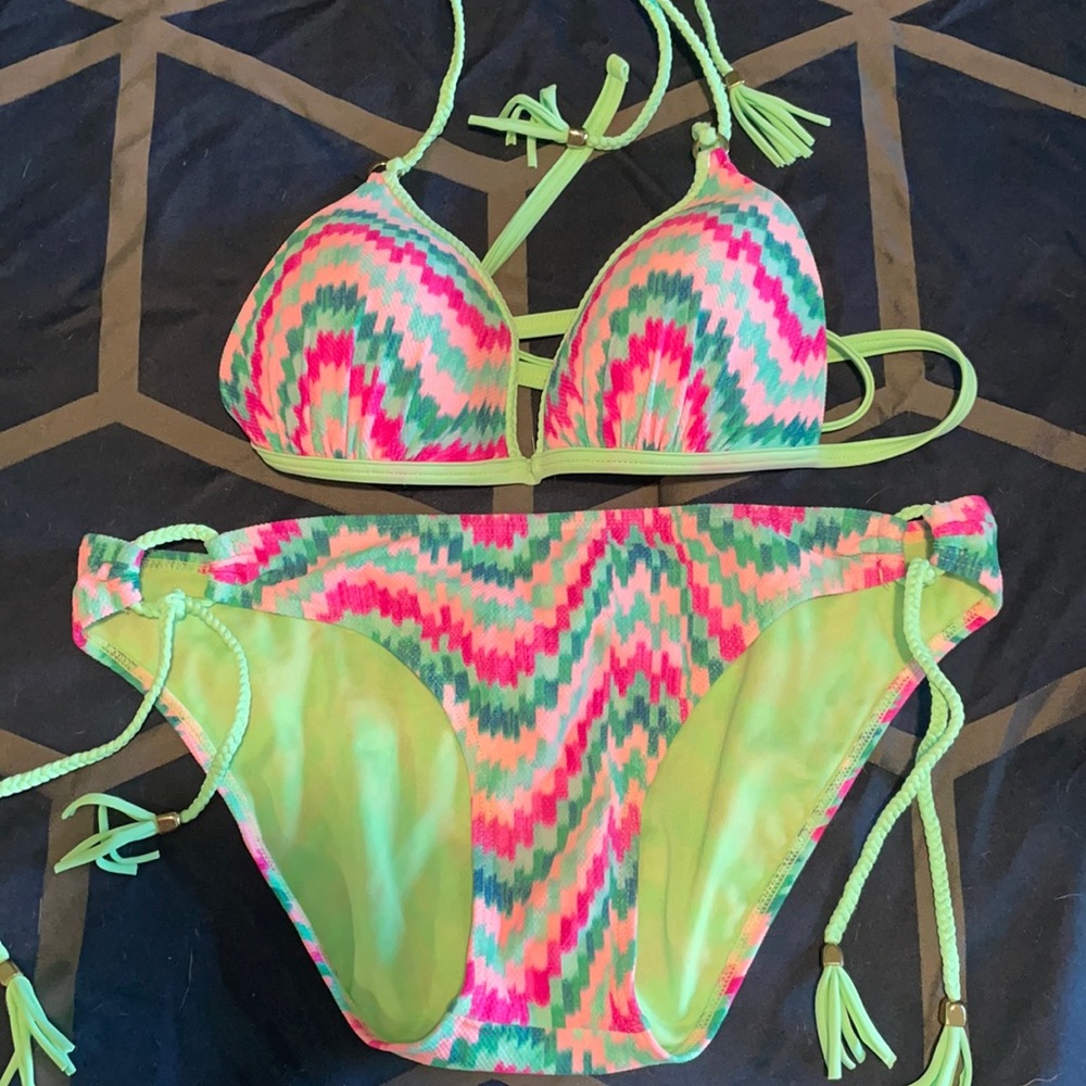 Multicolored Bikini - image 1